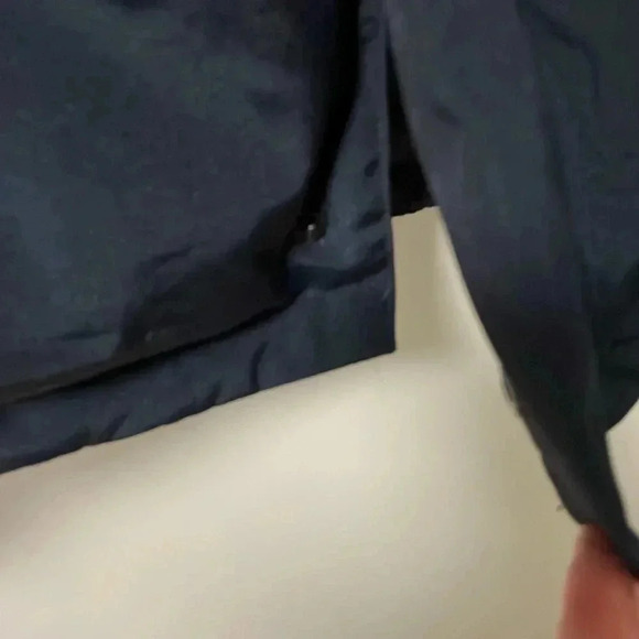 Sam Edelman Navy Winter Parka Faux Fur Hood - Picture 8 of 8